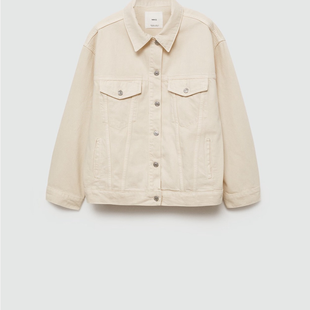 NWT Mango Oversize denim jacket